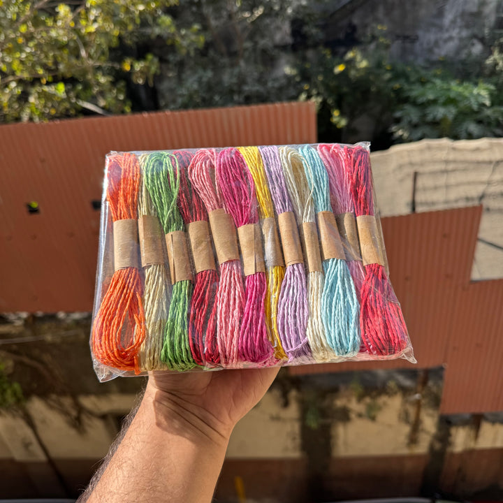 Coloured String Ribbon - 1 roll