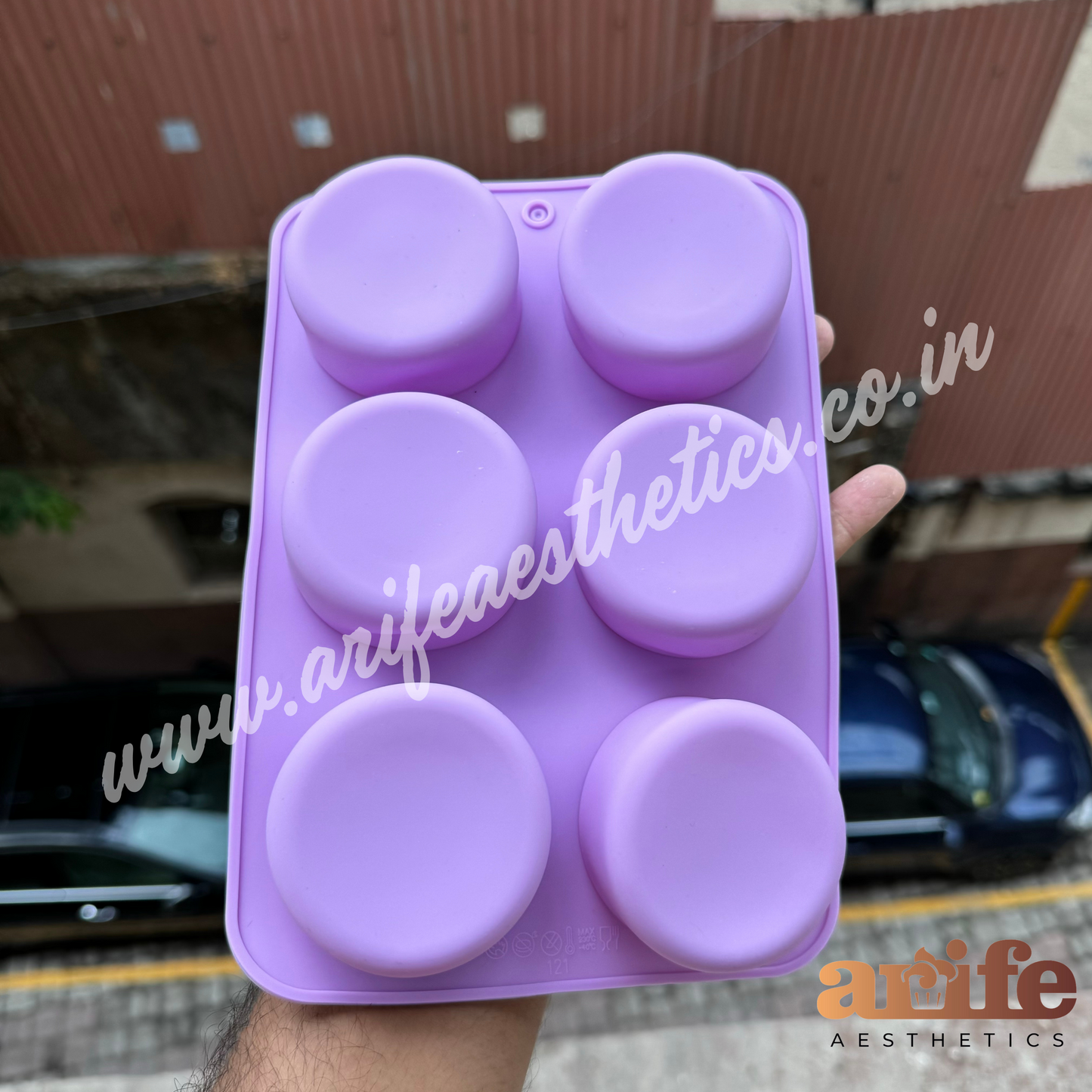 Silicon Oreo Disc Mould / Muffin Mould