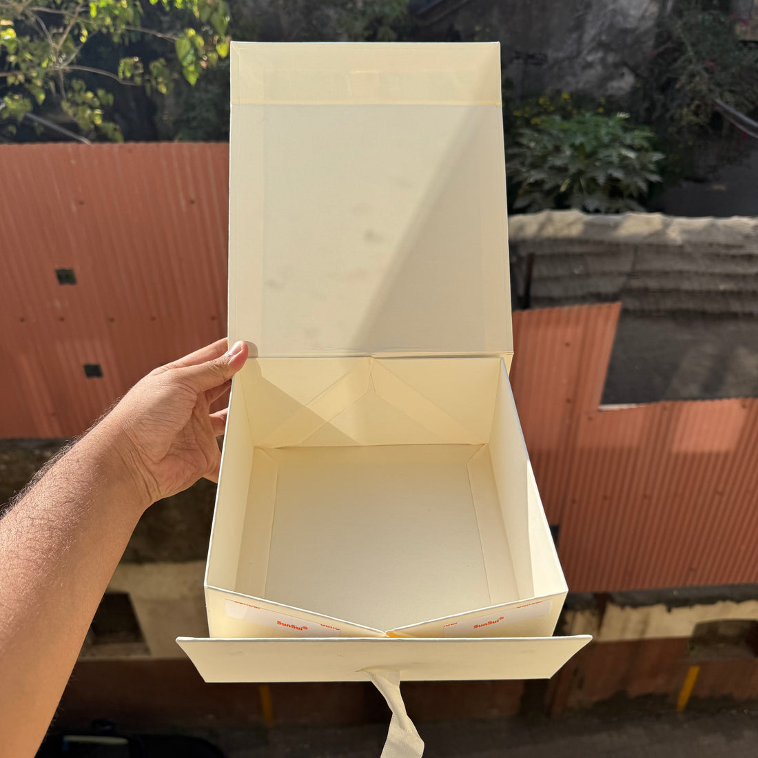 Eid Collapsible Trunk Ribbon Box 1pc