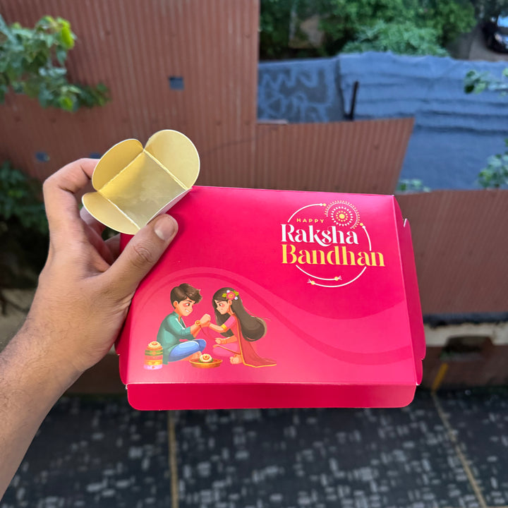 Rakhi Premium Cavity / Dates / Truffle / Chocolate Box (With Cavity - 10 pc Set) 12Cavity Size
