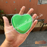 Foiled Bakeable Heart Cup With Lid