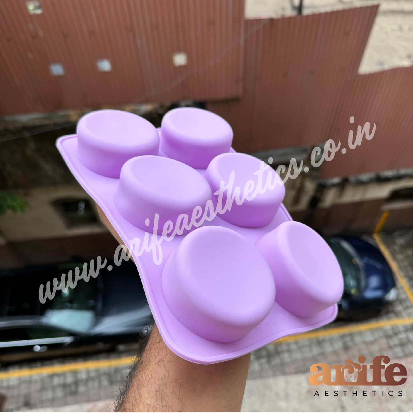 Silicon Oreo Disc Mould / Muffin Mould