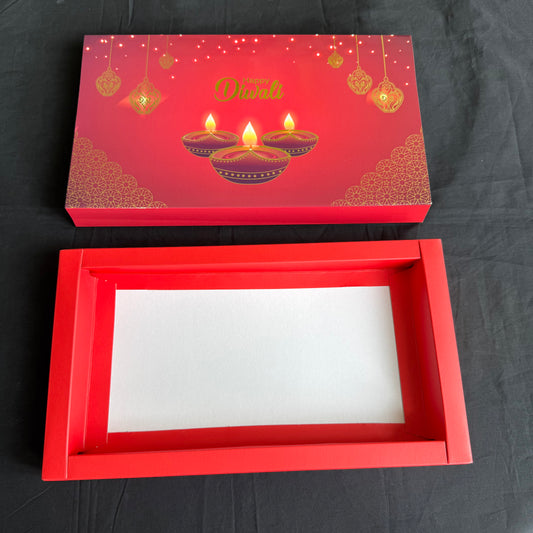 Diwali Foiled 18 Cavity Slider Box (10pc)