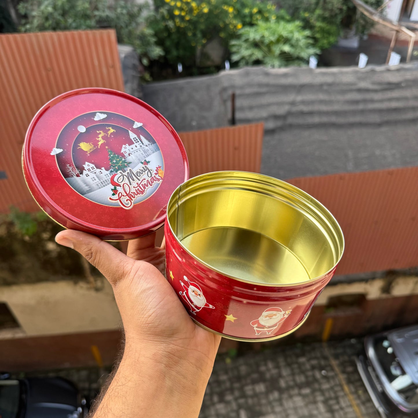 Printed Christmas Dream Tin