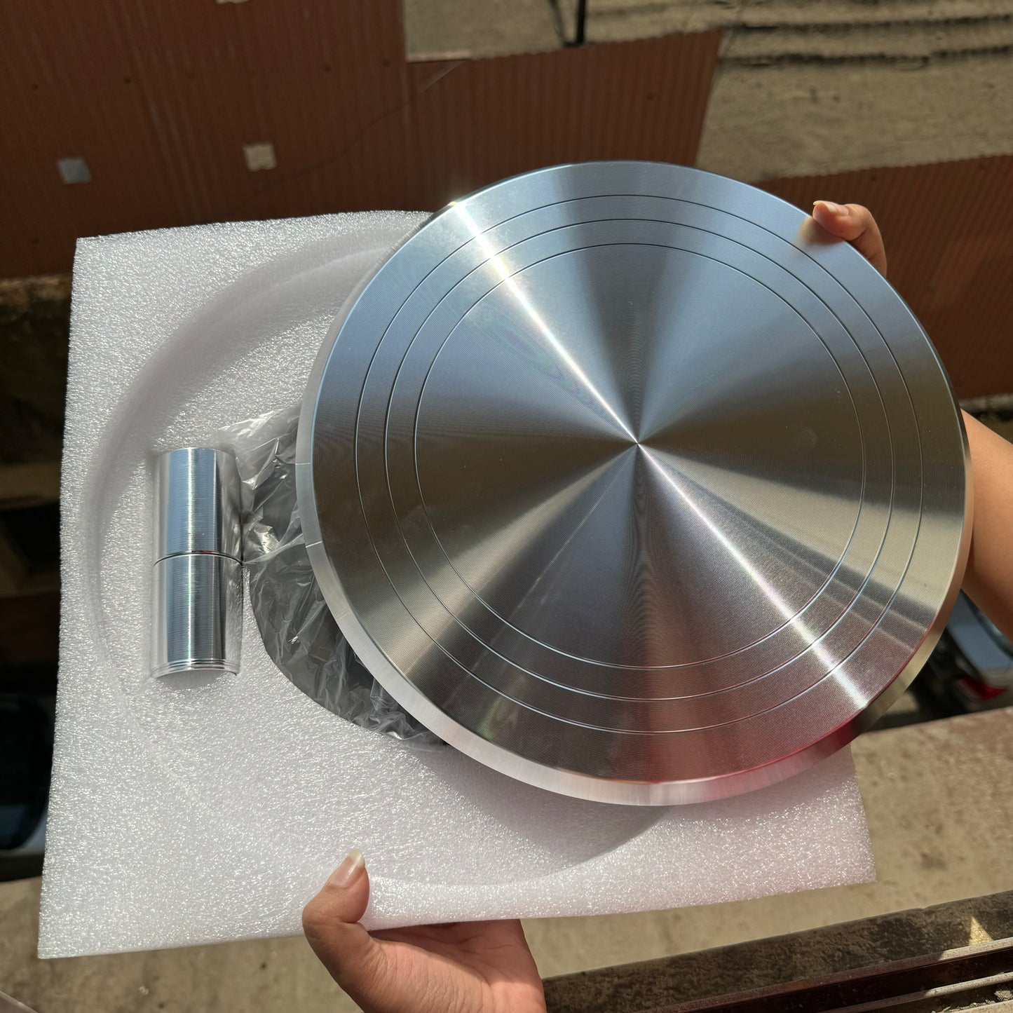 Portable Steel Turntable