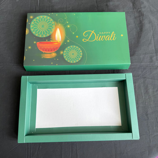 Diwali Foiled 18 Cavity Slider Box (10pc)