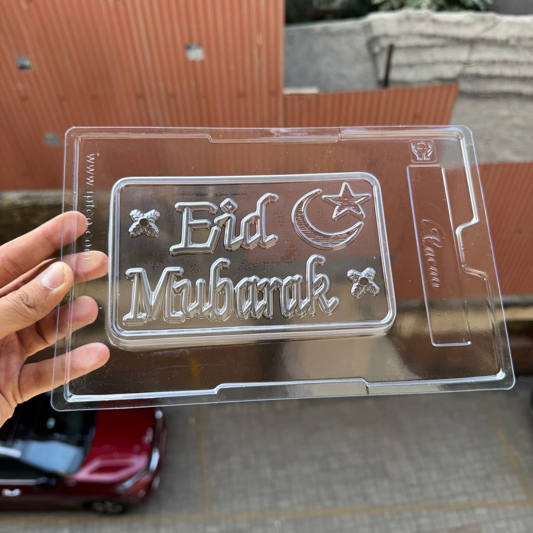 Eid Mubarak Chocolate Bar PVC Mould