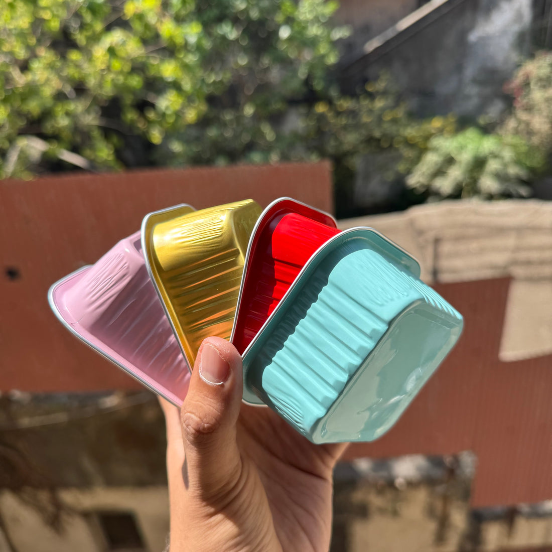 Foil Container Square 10pc