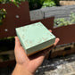 Pastel Petals Collection - 4 Cavity  Box with Premium Cavity for Chocolates,Truffles - Mint Green (10pc) Top Bottom