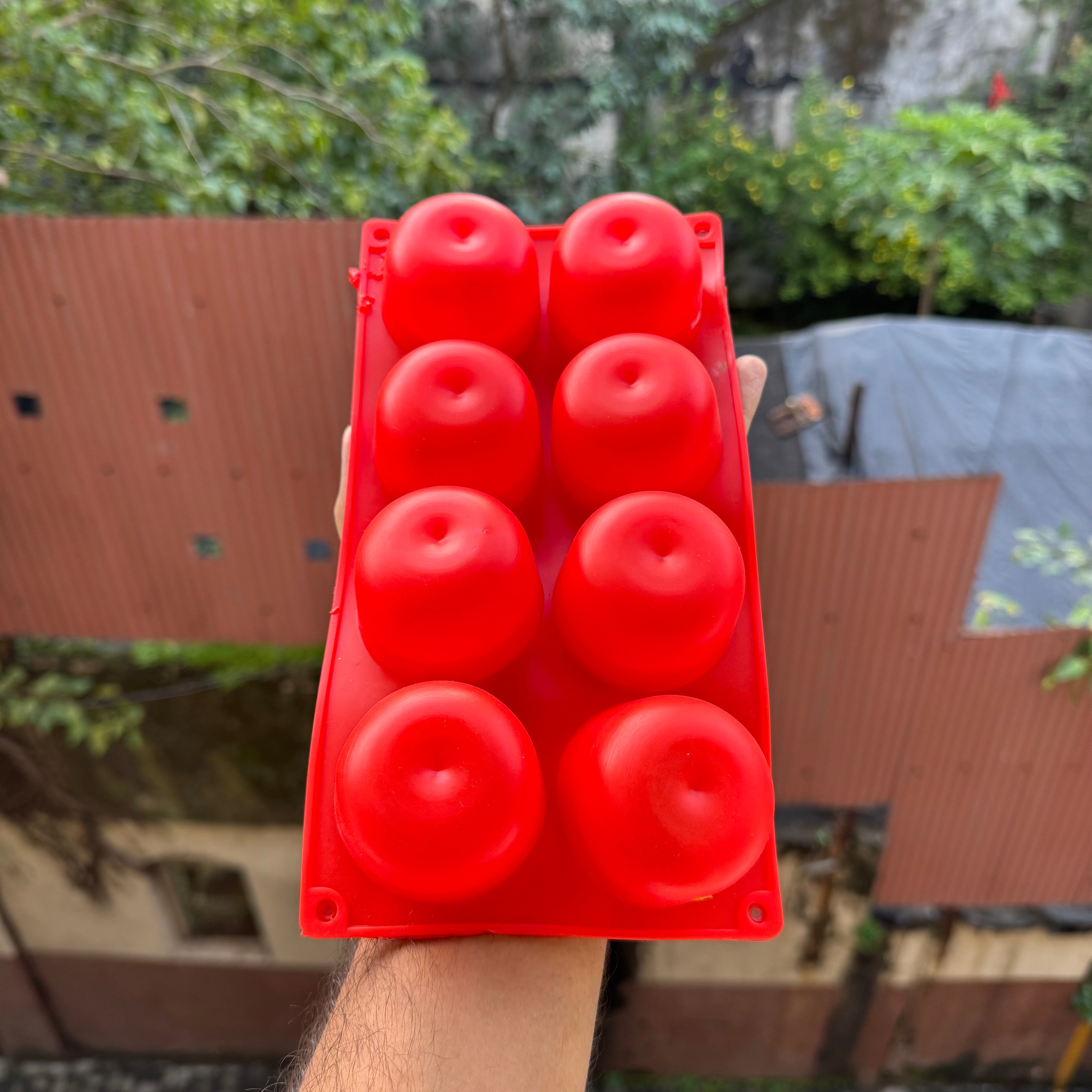 Hyper realistic Fruit Silicon Mould | Apple | 1pc (8 Cavities)