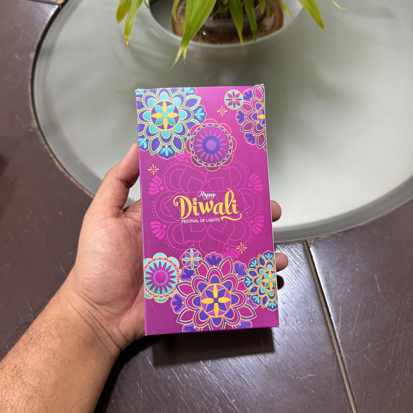Diwali Multipurpose Kunafa / Chocolate Bar Box • Used For Candle Packaging As Well (10pc)