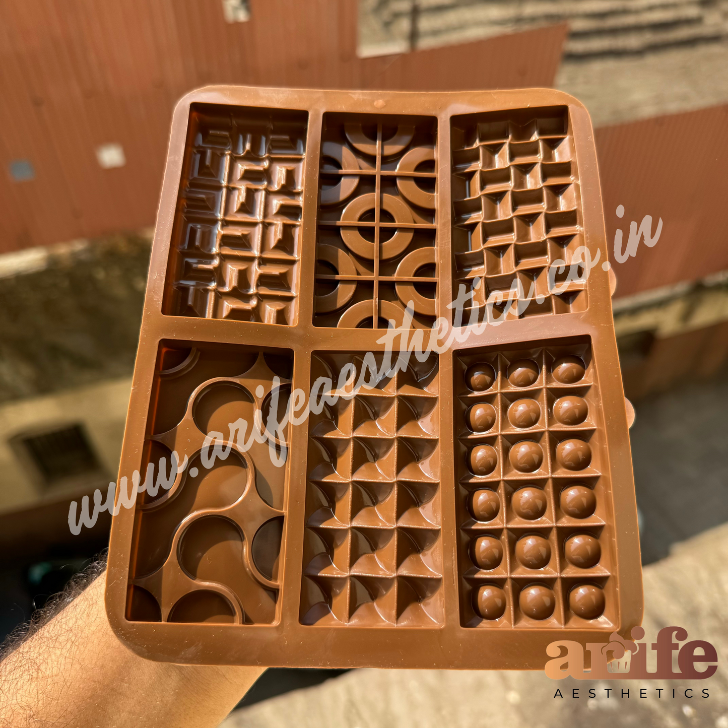 Multi Bar Chocolate Silicon Mould