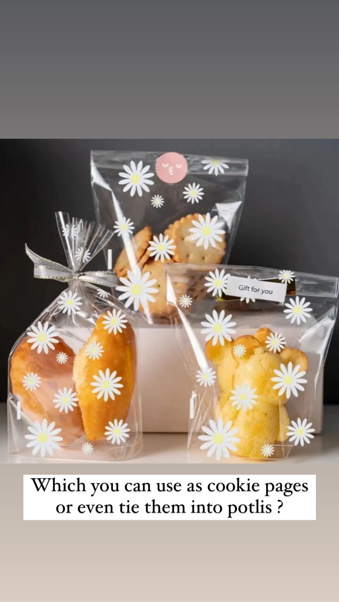 Daisy Cookie Pouch