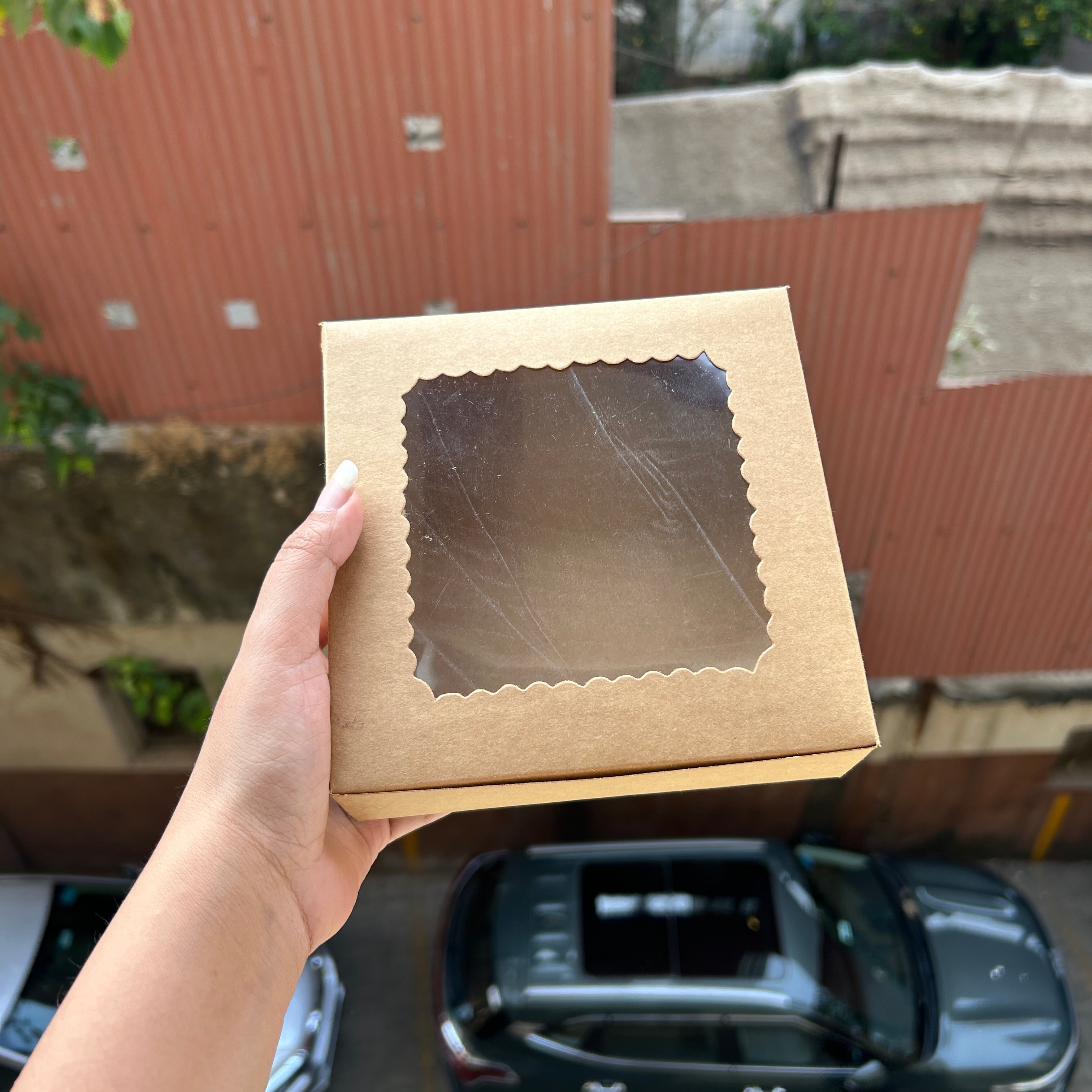 Kraft Boxes - 4 Brownie Box (10pc)