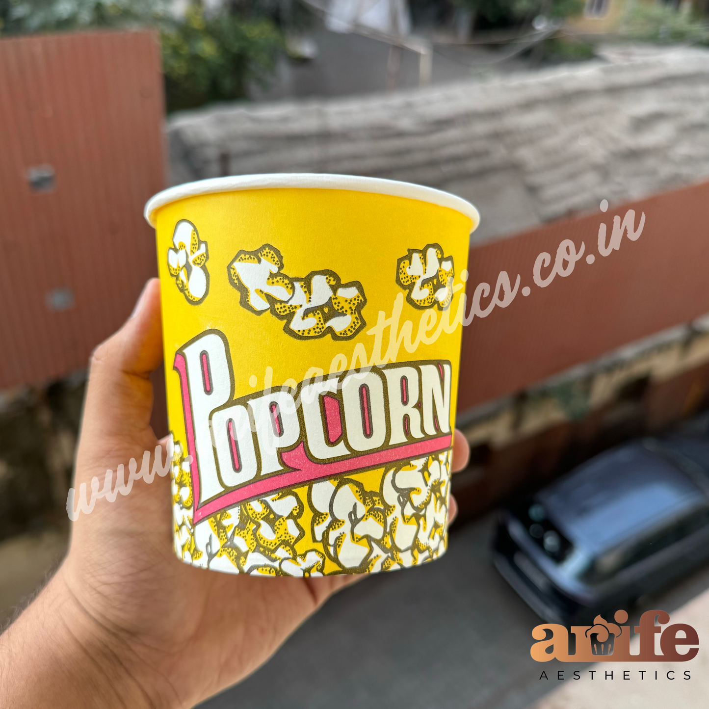 Paper Popcorn Tubs 10pcs