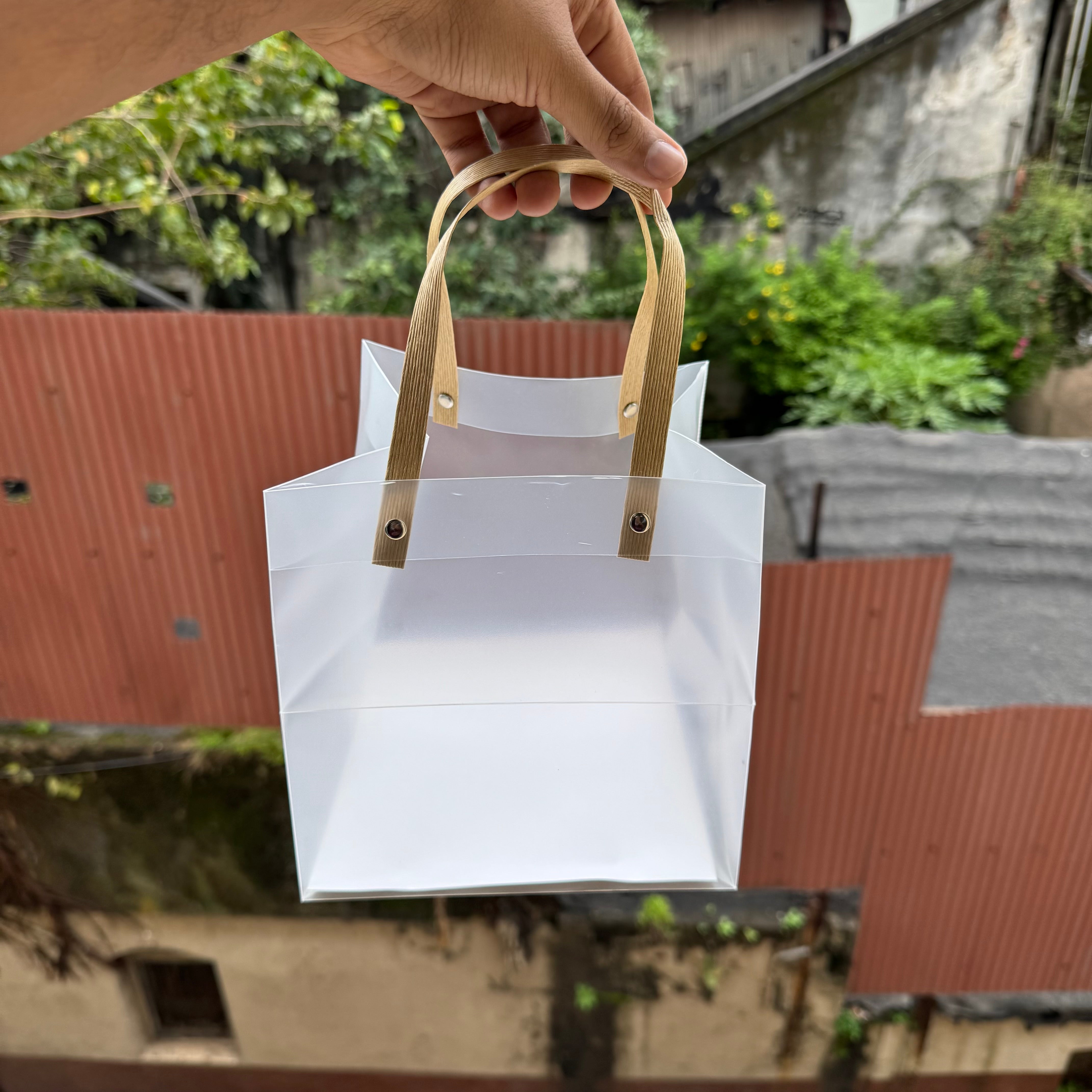 Frosted Bags Pvc No.10 (10pc)