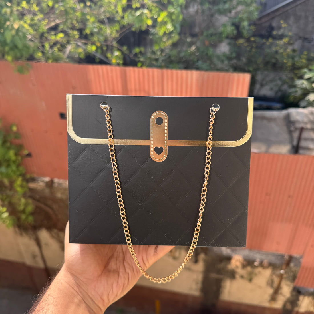 Candle Bouquet Premium Bag With Chain (4pc)