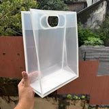 Frosted D Cut Bag Big (10pc)