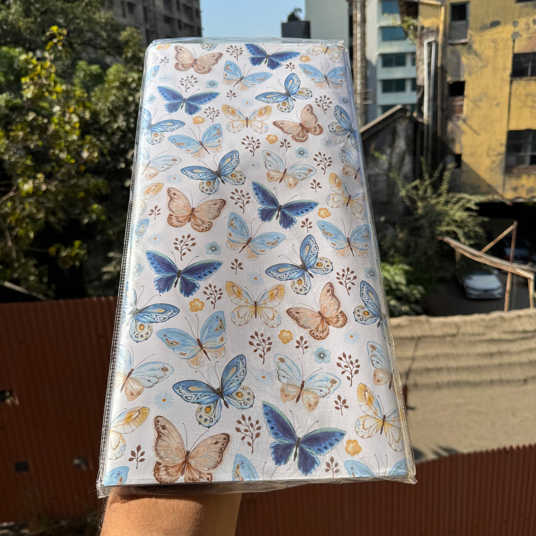 Butterfly Wrapping Paper (25 pc)