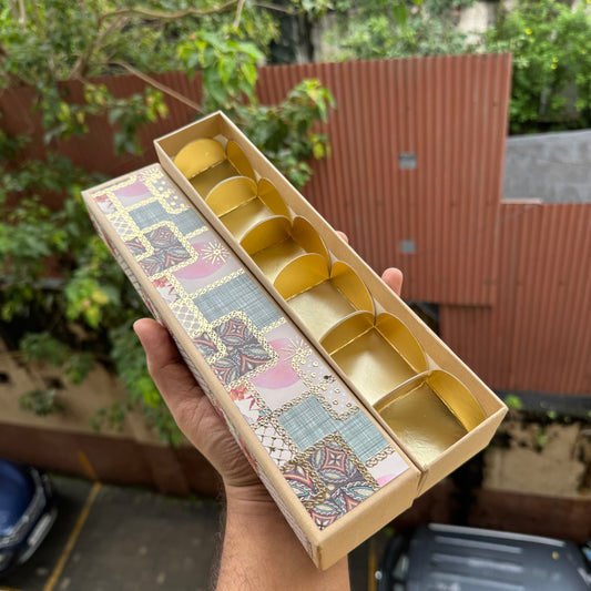 Foiled Premium Rigid Chocolate / Baklava / Truffle / Mithai Box