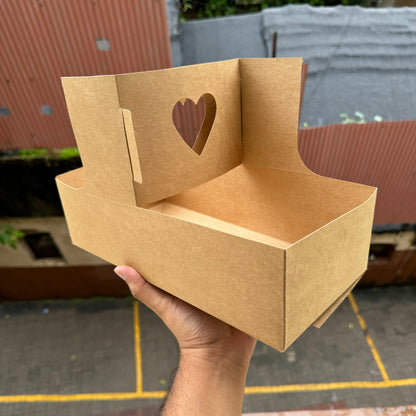 Heart Handle Hamper Box