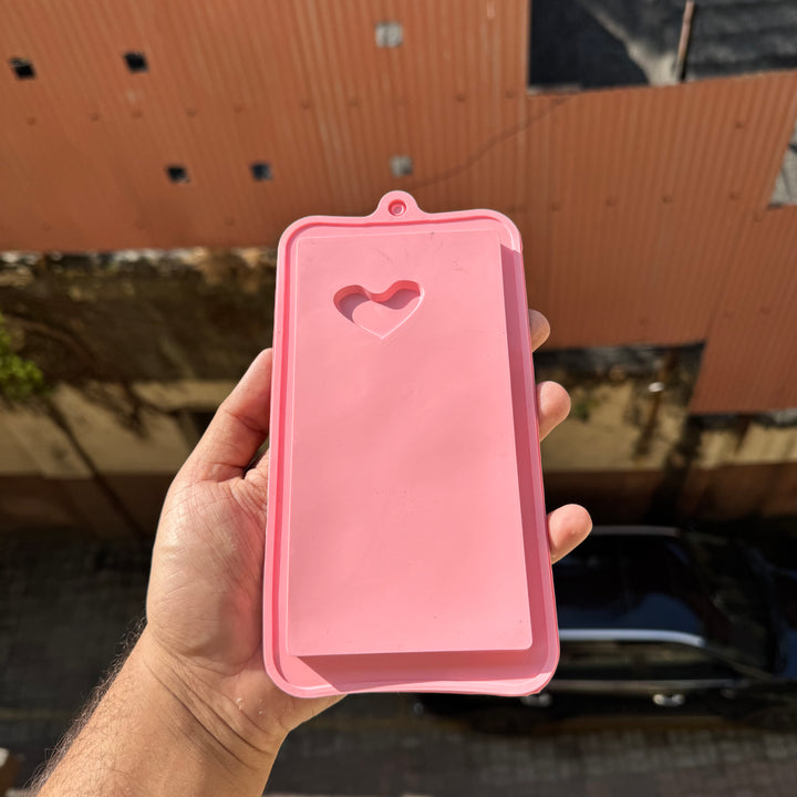 Single Heart Chocolate Bar Silicon Mould
