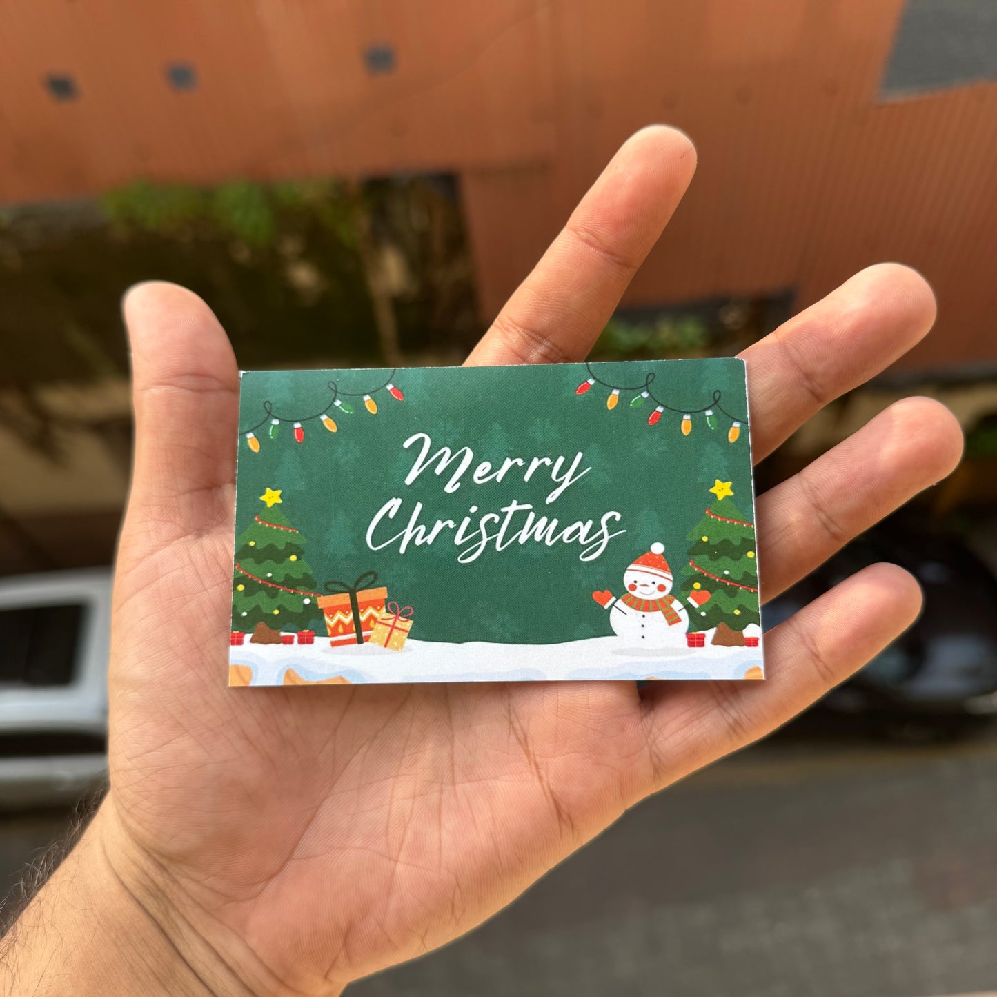 Christmas Big Card (10pc) mix