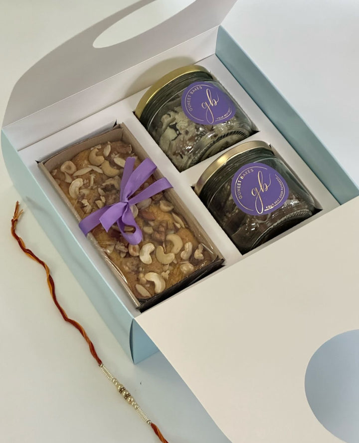 Hamper Box With Compartment And Handle (10pc)