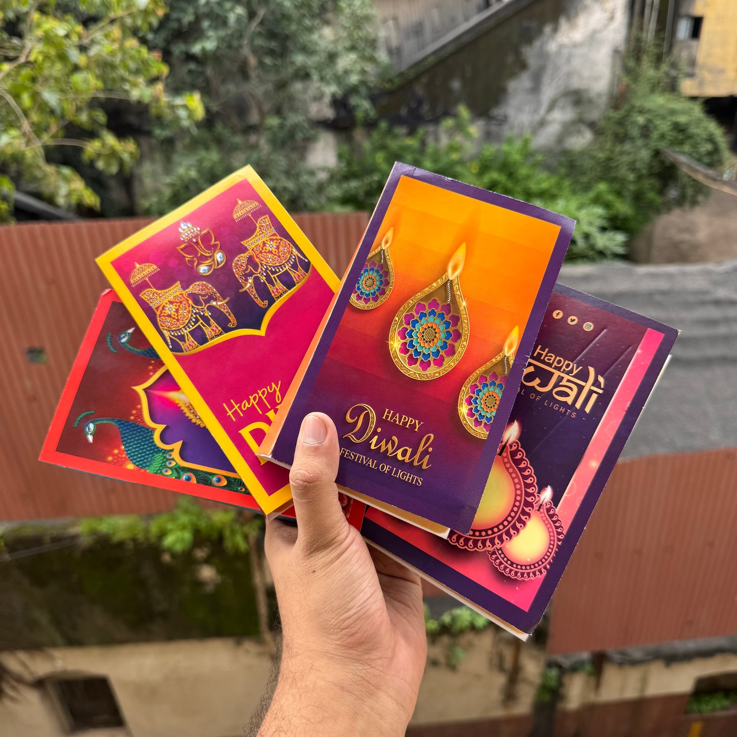 Diwali Chocolate Bar Book Box (10pc)