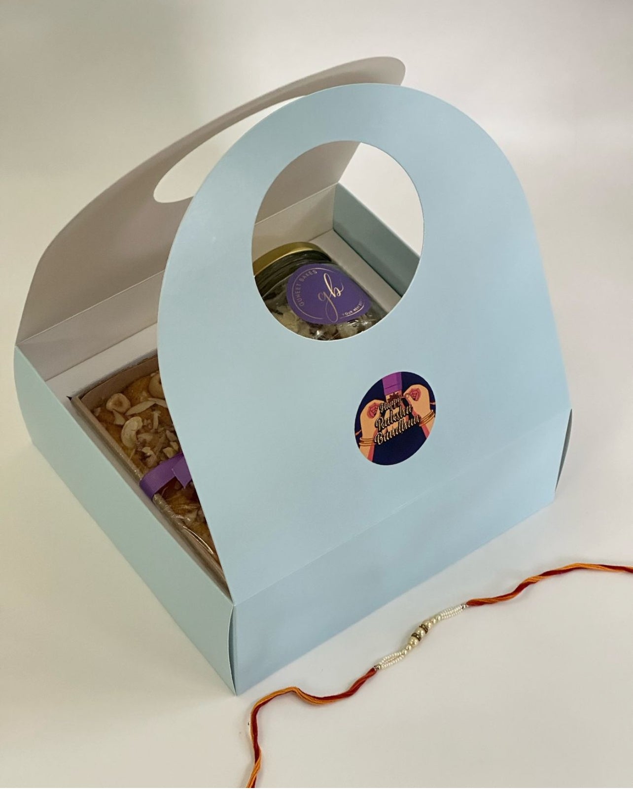 Hamper Box With Compartment And Handle (10pc) - Father’s Day