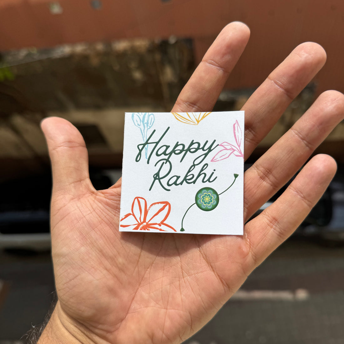 Rakhi Cards Set Of 10 pc