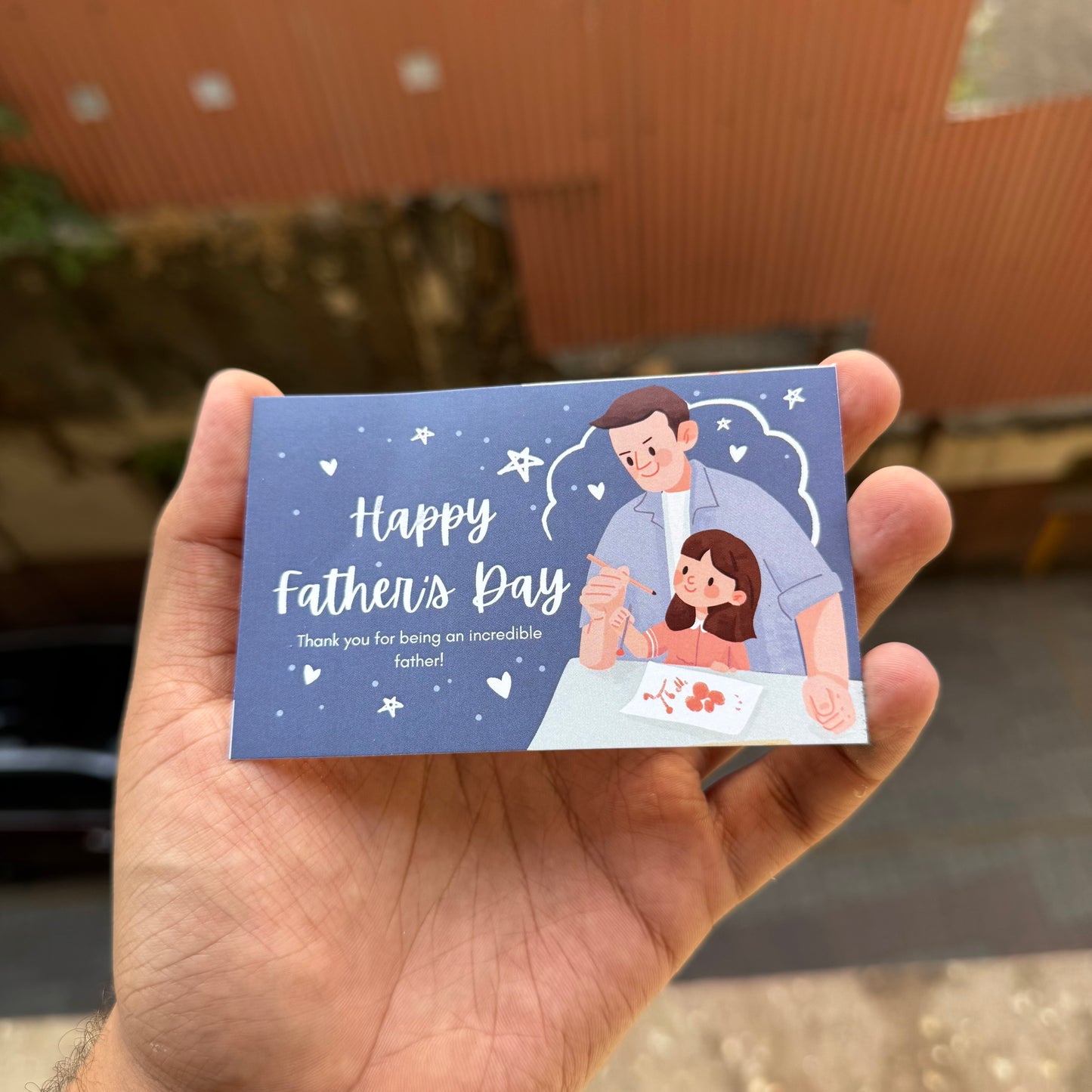 Fathers Day Big Cards Set Of 10 pc