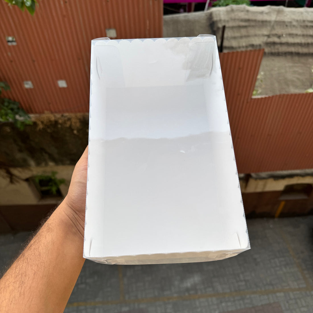 Rectangle Hamper Box Frill