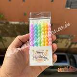 Pastel Twisties Candle