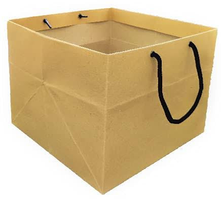 1/2 kg Cake Paper Carry Bag With Handle