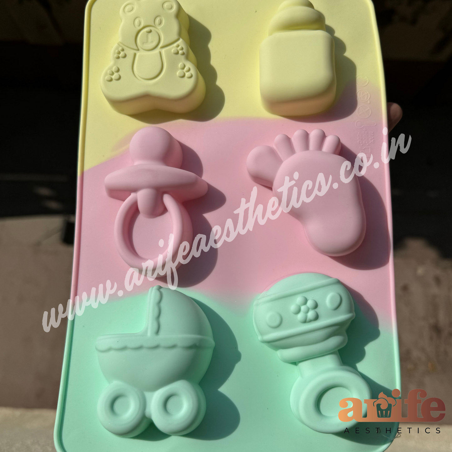 SIlicon Baby Shower Mould