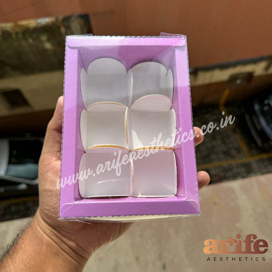 6 Cavity Premium Chocolate Box (10pcs)