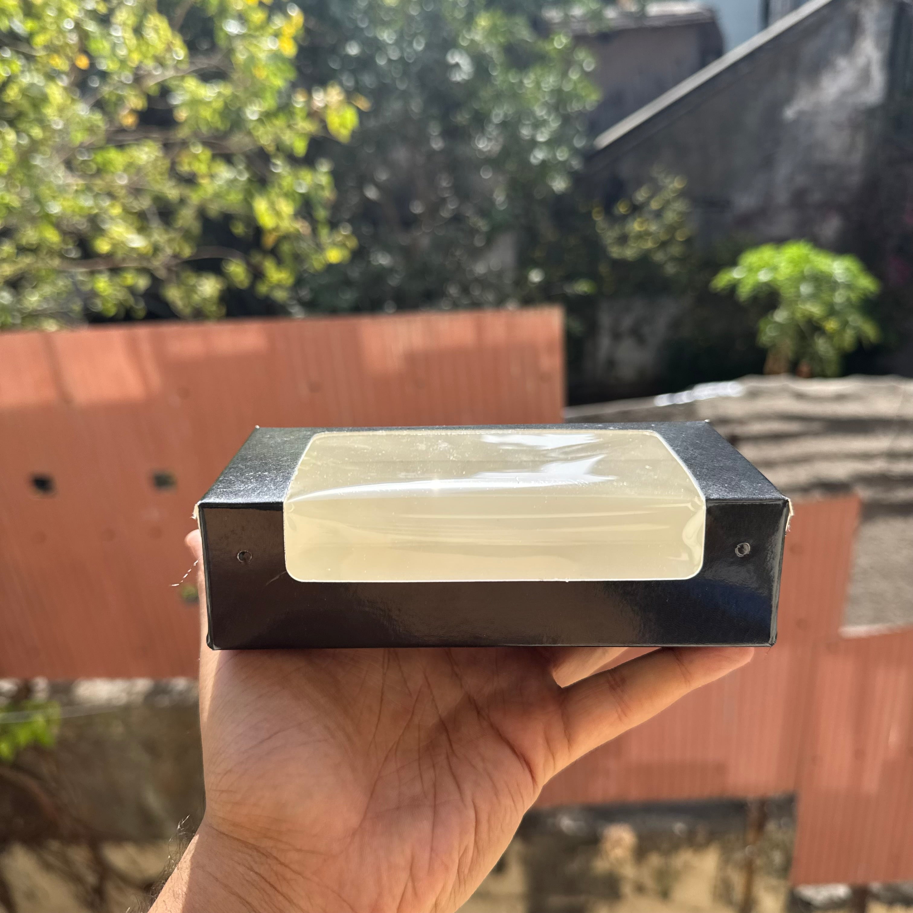 2 Brownie L Shape Window Box Black (10pc) - Arife.Aesthetics