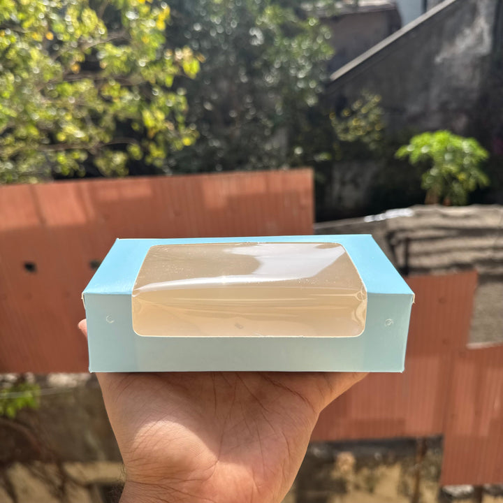 2 Brownie L Shape Window Box Blue (10pc) - Arife.Aesthetics