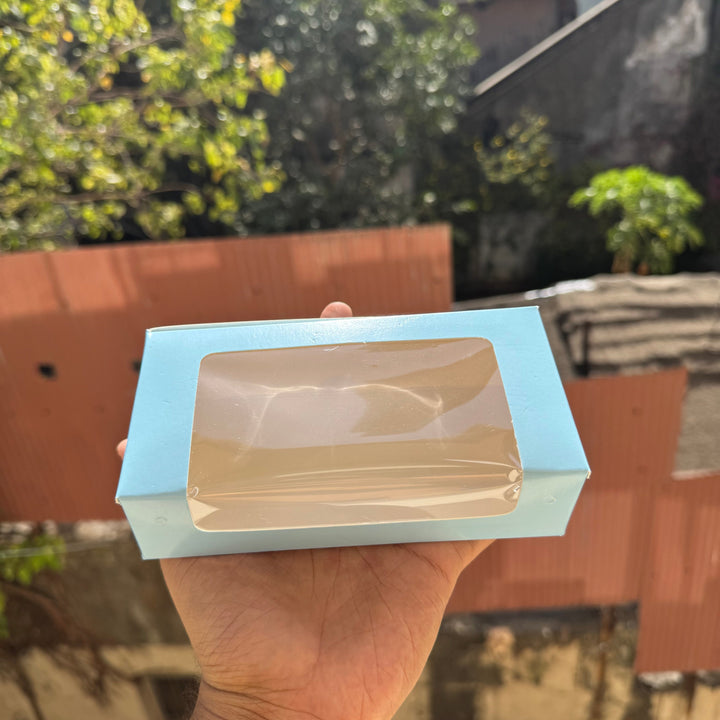 2 Brownie L Shape Window Box Blue (10pc) - Arife.Aesthetics