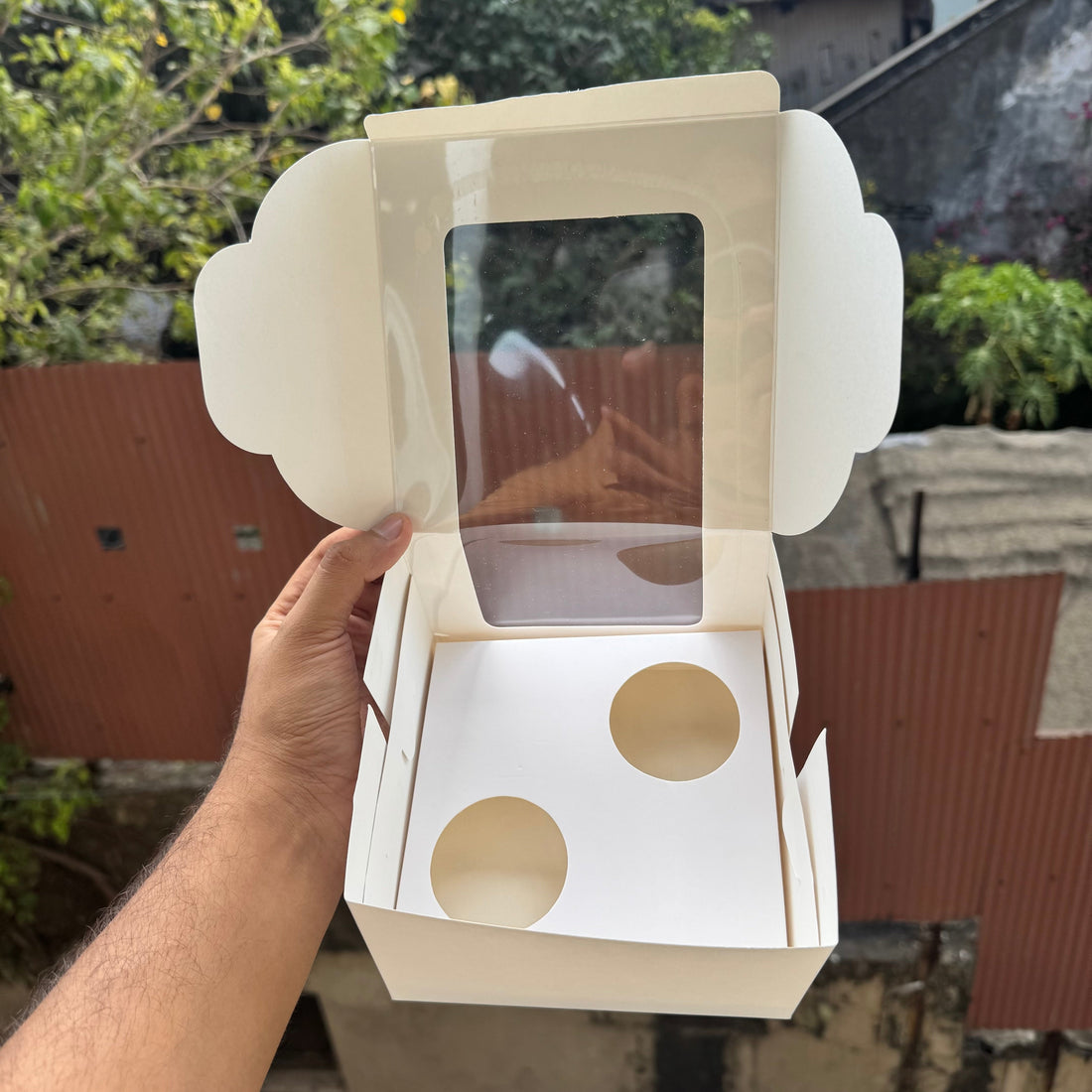 2 Cupcake L Shape Box (10pc) - Arife.Aesthetics