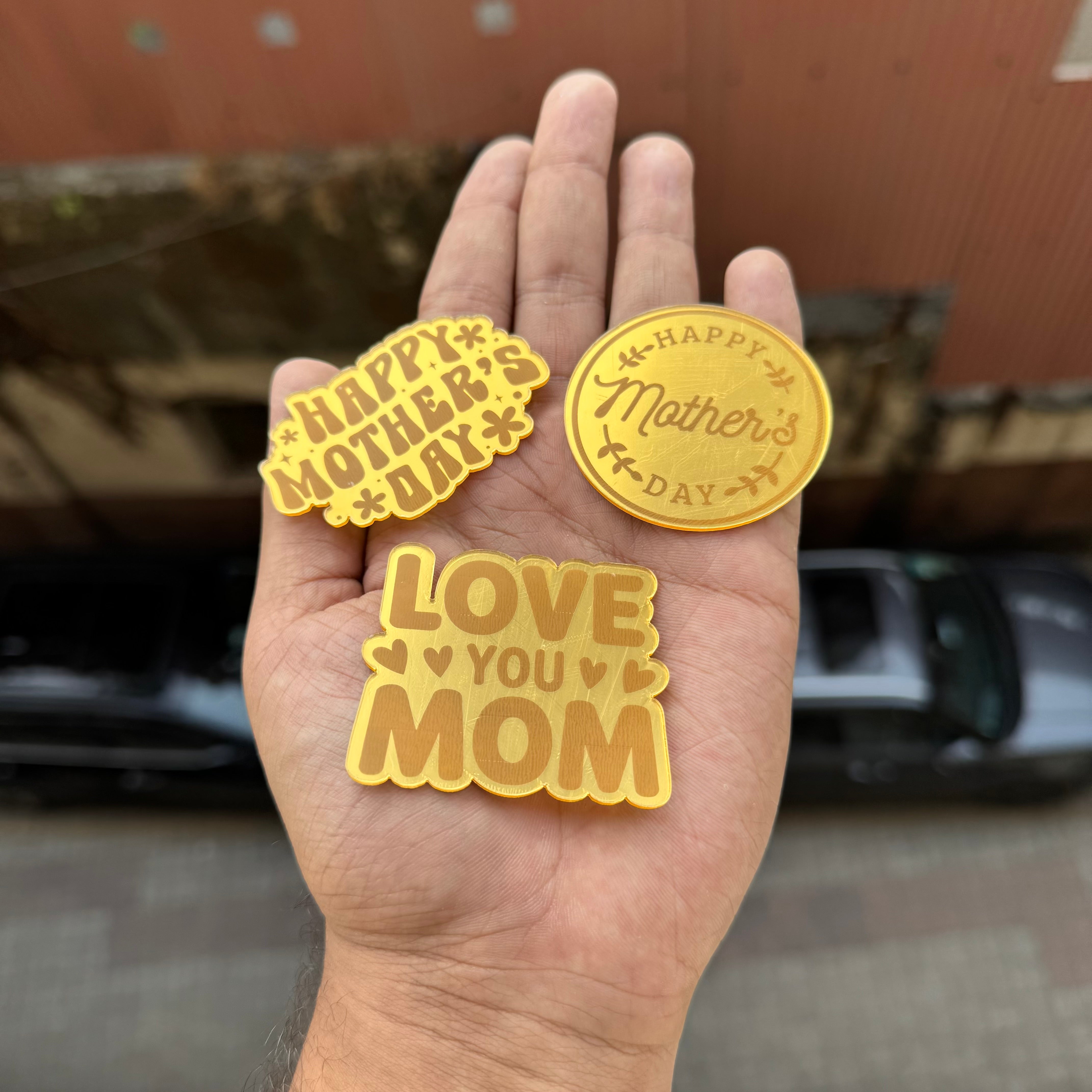 Mothers Day Acrylic Coin (5 pc)