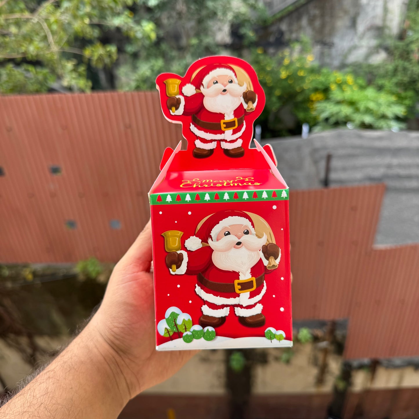 Christmas 3D Treat / Candle Box (10pc)