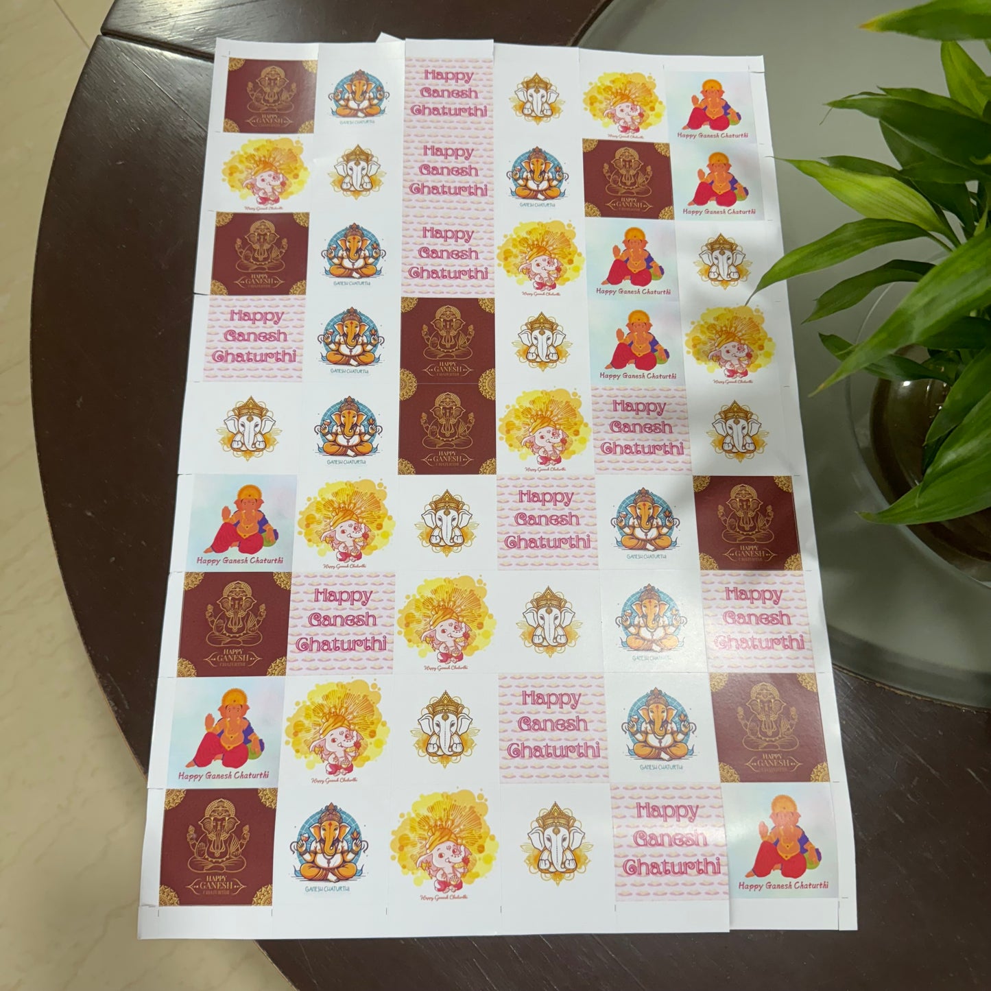 Ganesh Chaturthi Sticker Sheet