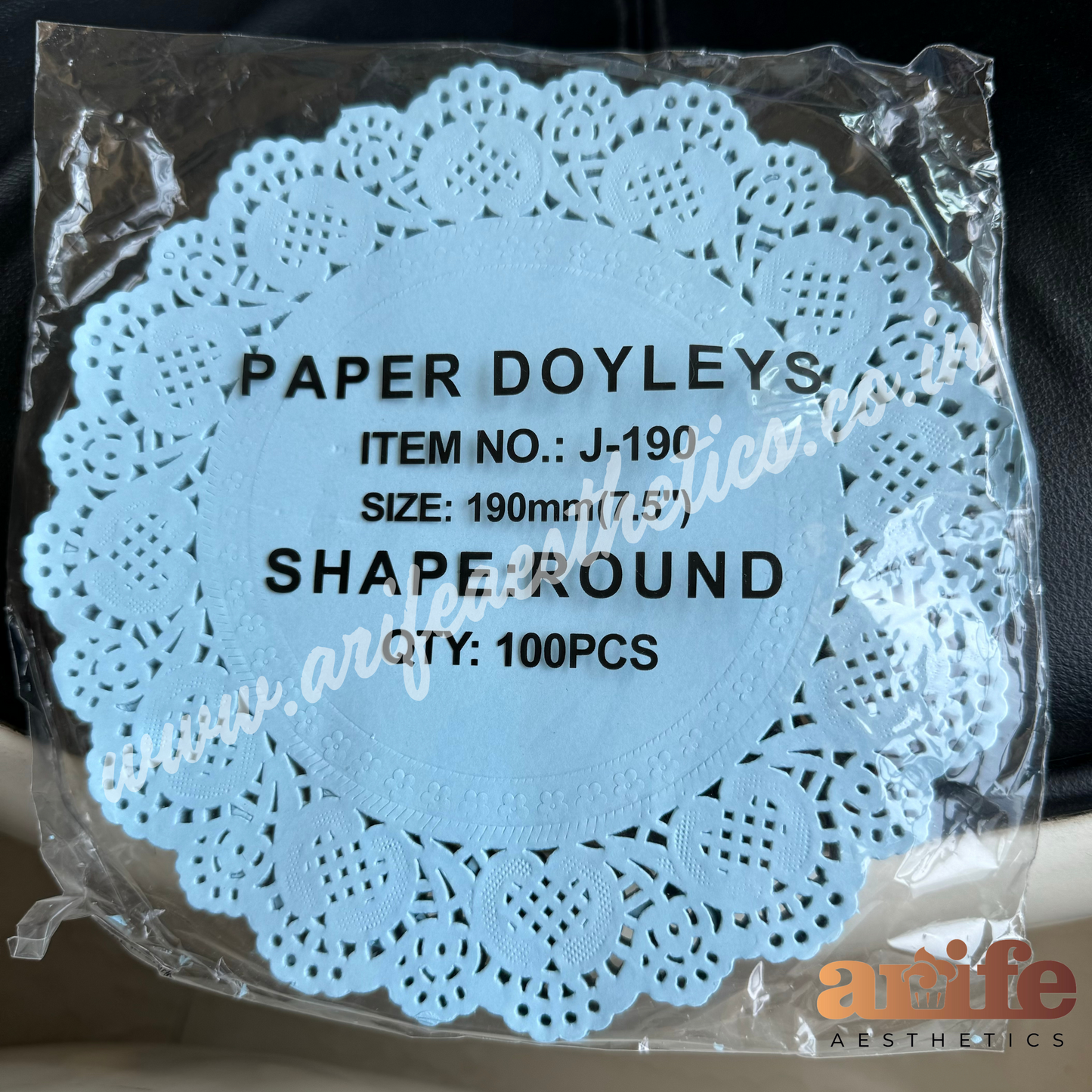 Coloured Round Paper Doilies