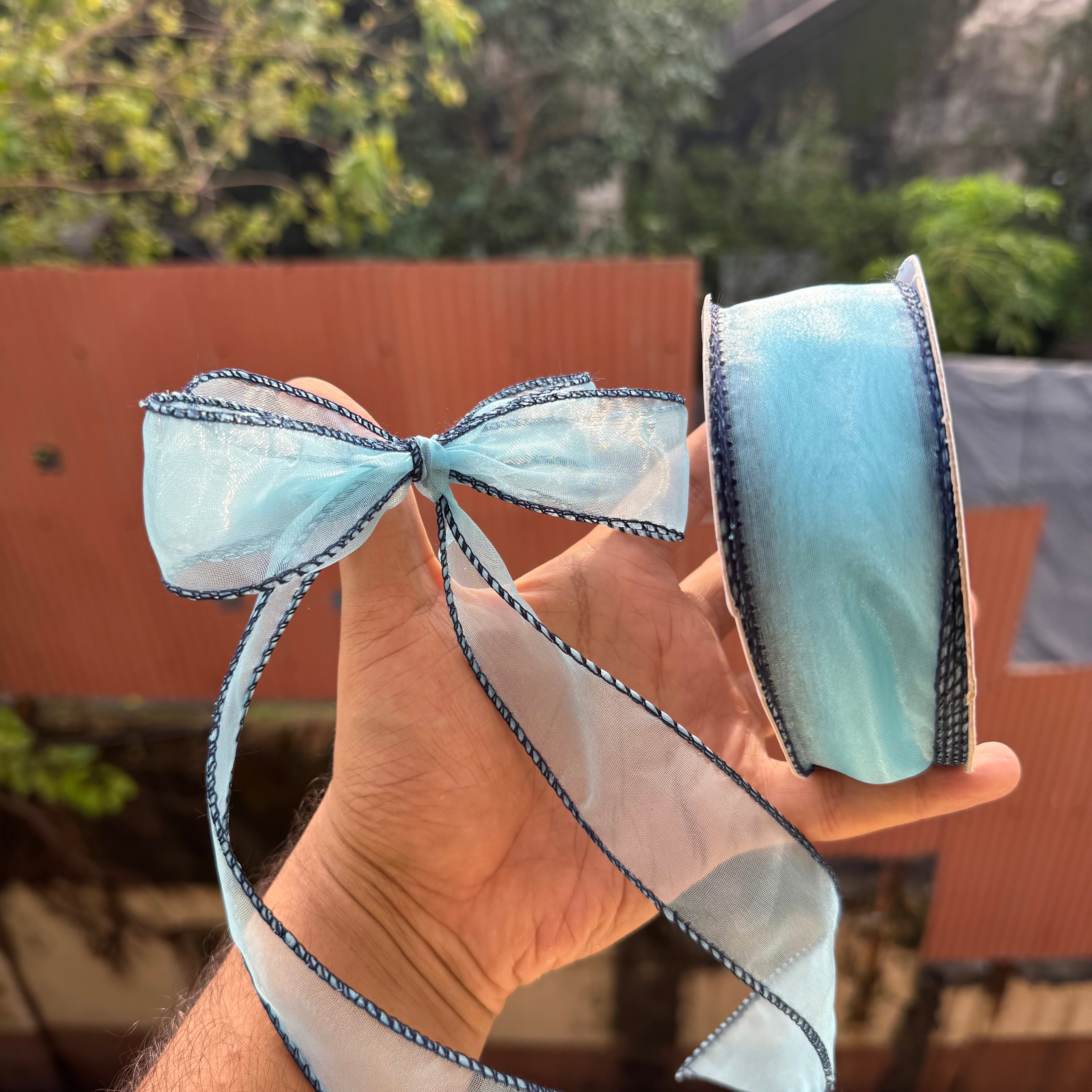 Wired Dual Colour Ribbon 18meter Roll