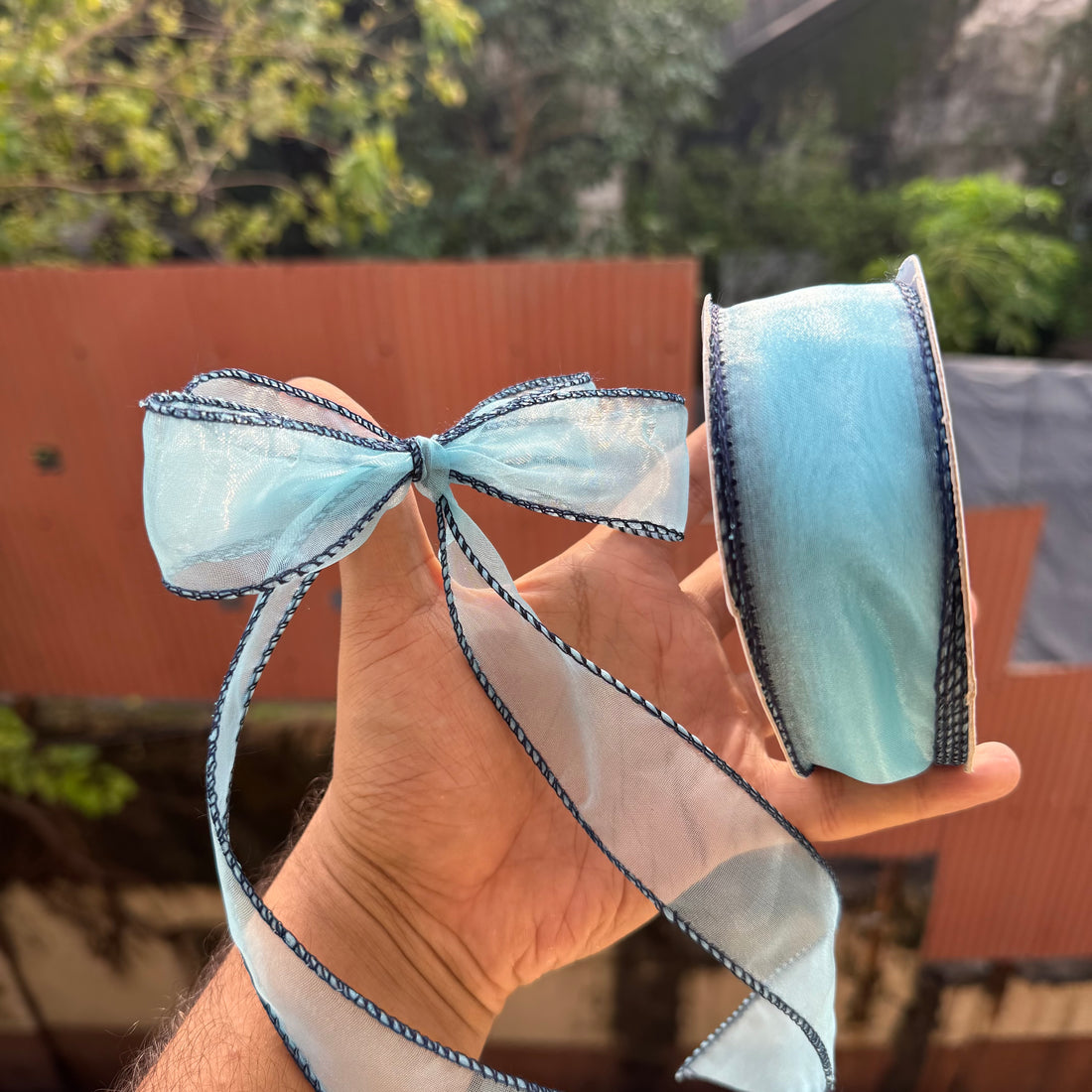 Wired Dual Colour Ribbon 18meter Roll
