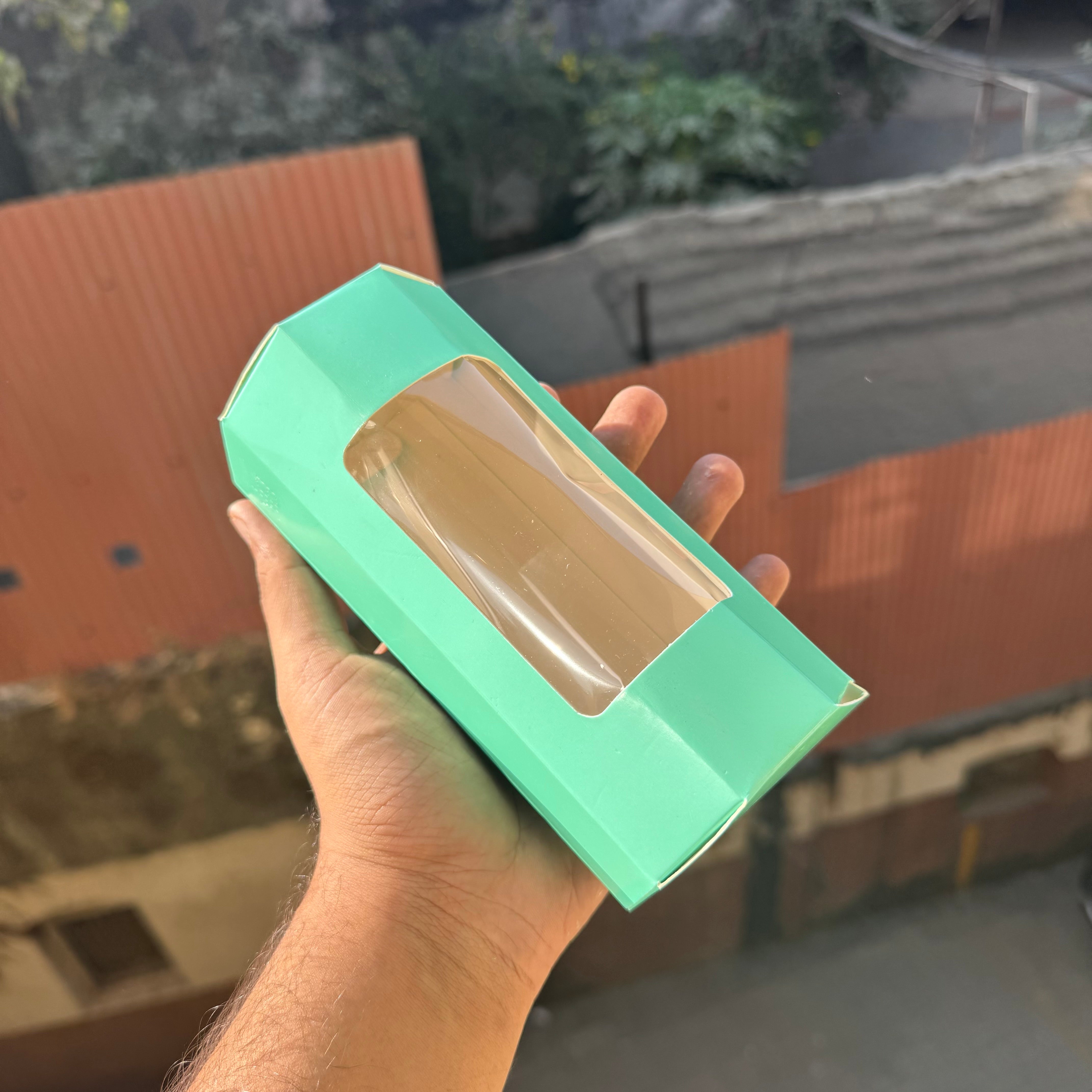 Cylindrical Stand Up Cookie Box (10pc)