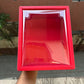 Red Hamper Box With Lid