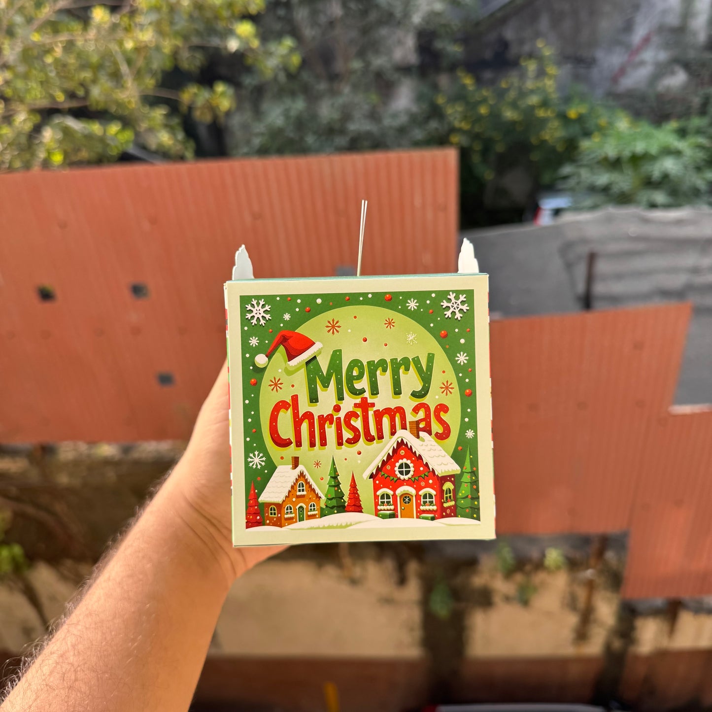 Awwsome Christmas Candle / Treat / Jar Box (10 pc)